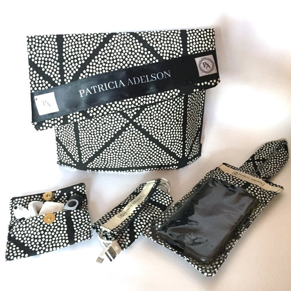 MAKE UP BAG (4) Extra-Glam Accessories "AFRICA"